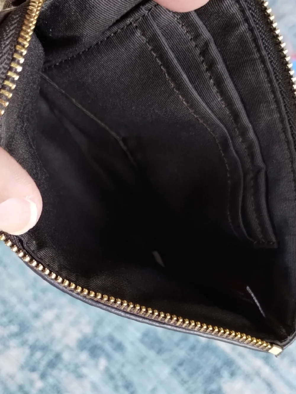 Coach compact wristlet